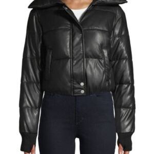 BCBGMaxAzria Black Puffer Jacket